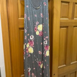 Latched Mama Midi Nursing Tank Dress